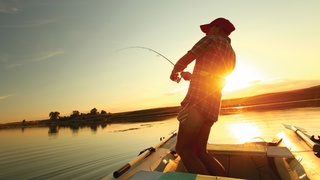 Man fishing